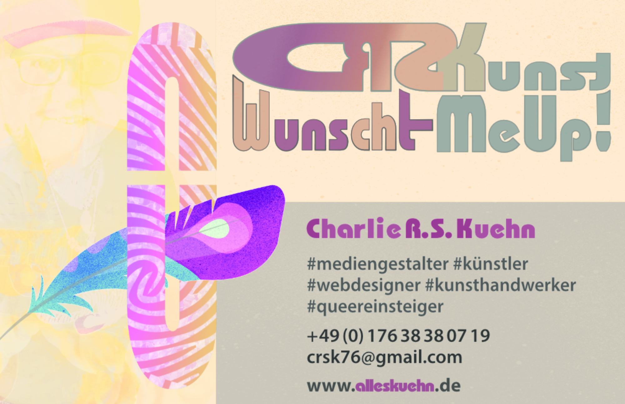 Meine Visitenkarte und Kontaktdaten